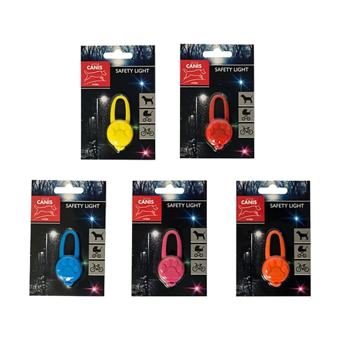 Active Canis LED Hundlampa i Silikon Mini