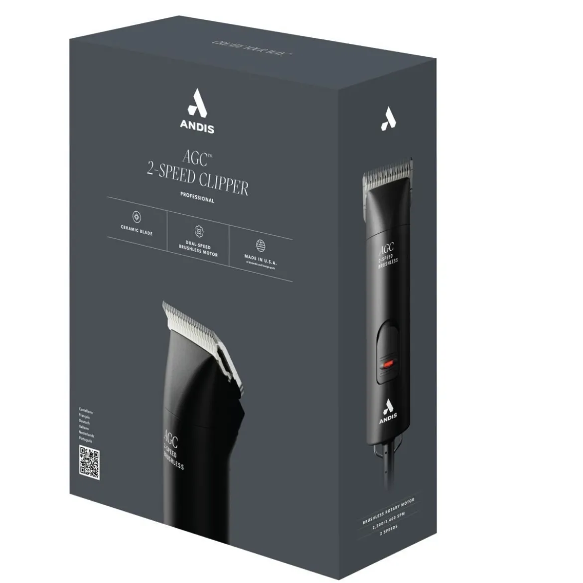 Andis AGCB 2-speed Clipper Hundtrimmer