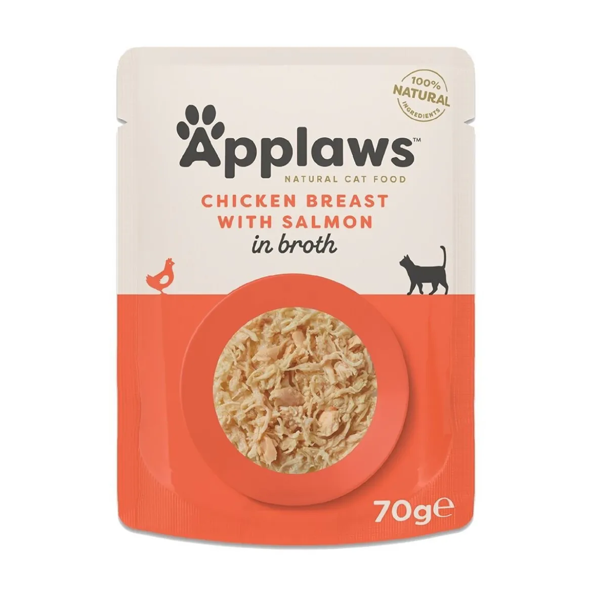 Applaws Chicken with Salmon in Broth 70g