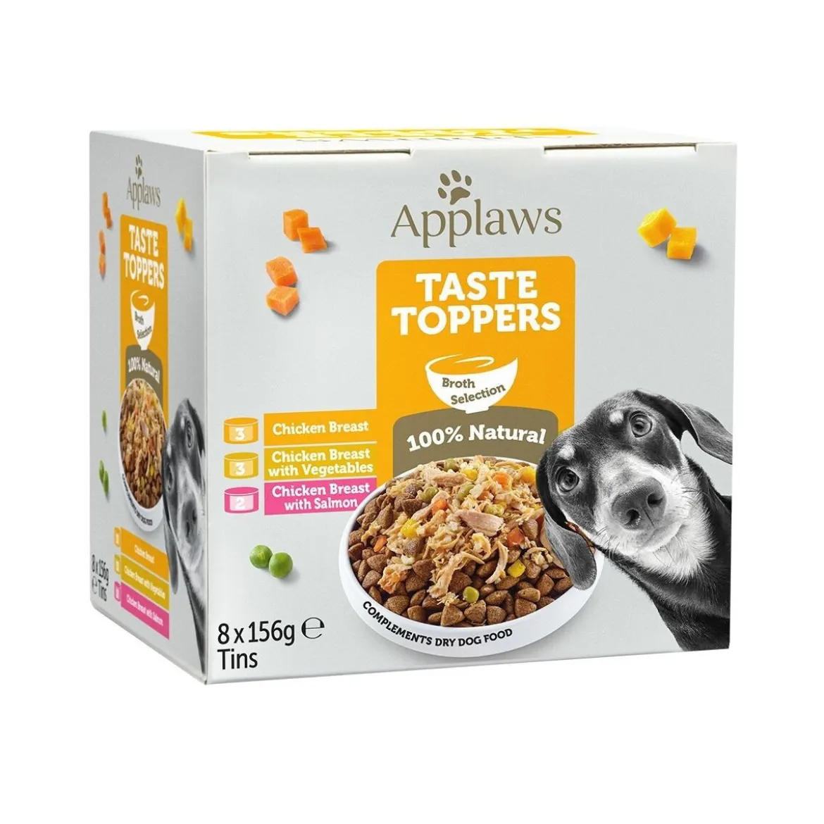 Applaws Smaksättare till Hundfoder Buljong Multipack 8x156g