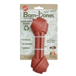 Bam-Bones Knot Bone Beef Tuggleksak till Hund 19 cm