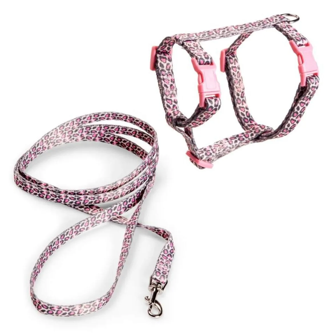 Basic Cat Sele & Koppel Rosa Leopard