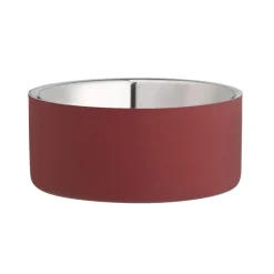 Basic DoubleWall Hundskål Röd 1200 ml