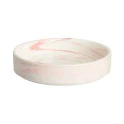 Basic Marble Kattskål Keramik Rosa
