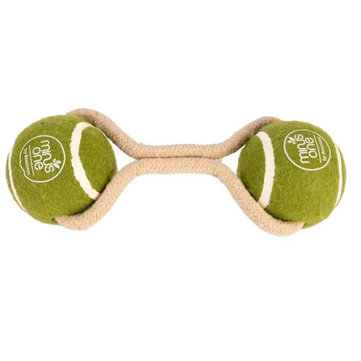 Beeztees Duo Tennisbollar med Rep