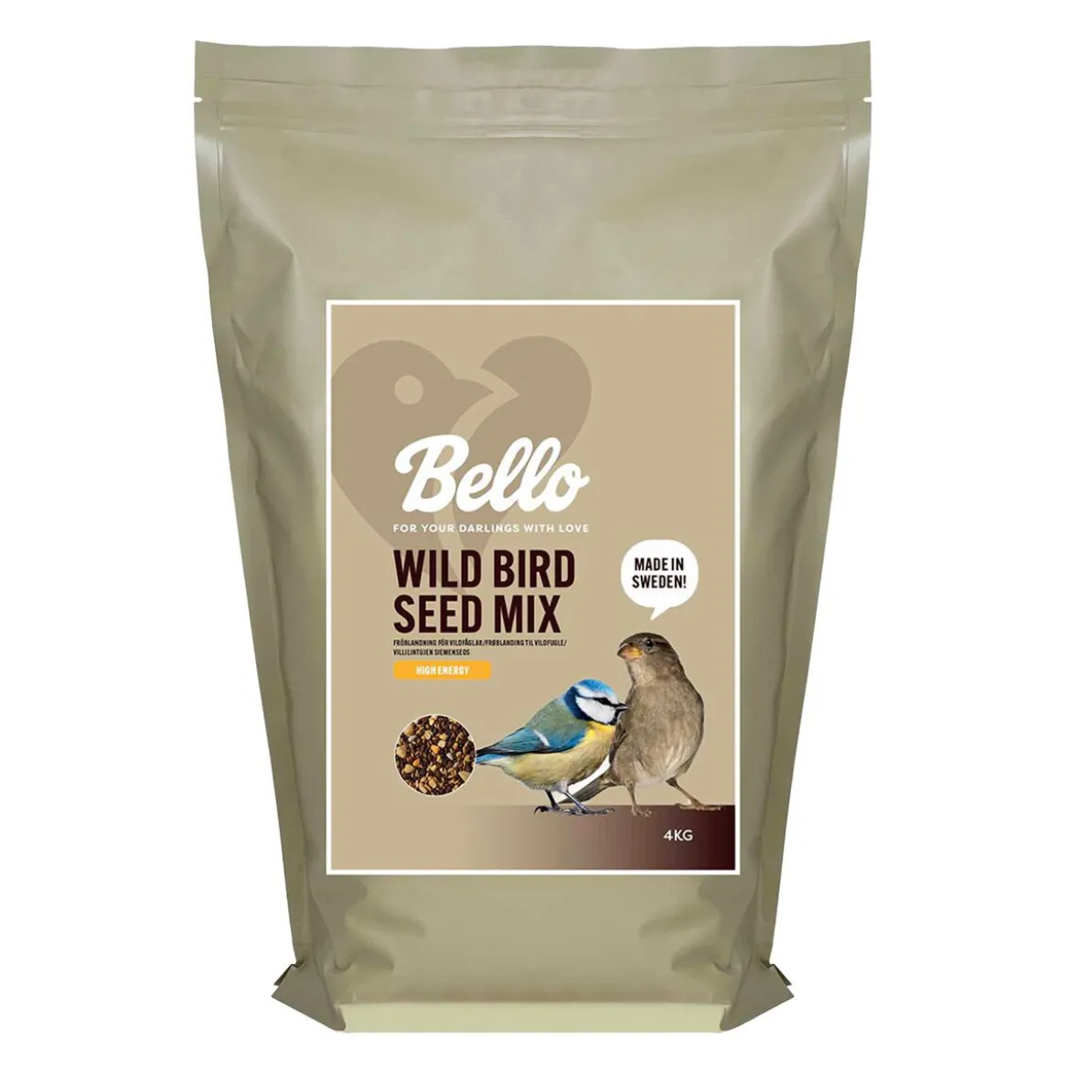 Bello Energirik Vildfågelmix 4 kg