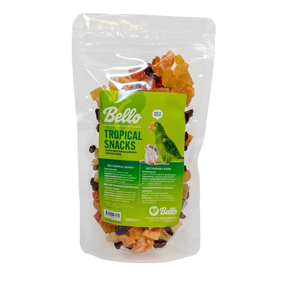 Bello Tropiskt Godis till Smådjur & Fågel 250 g
