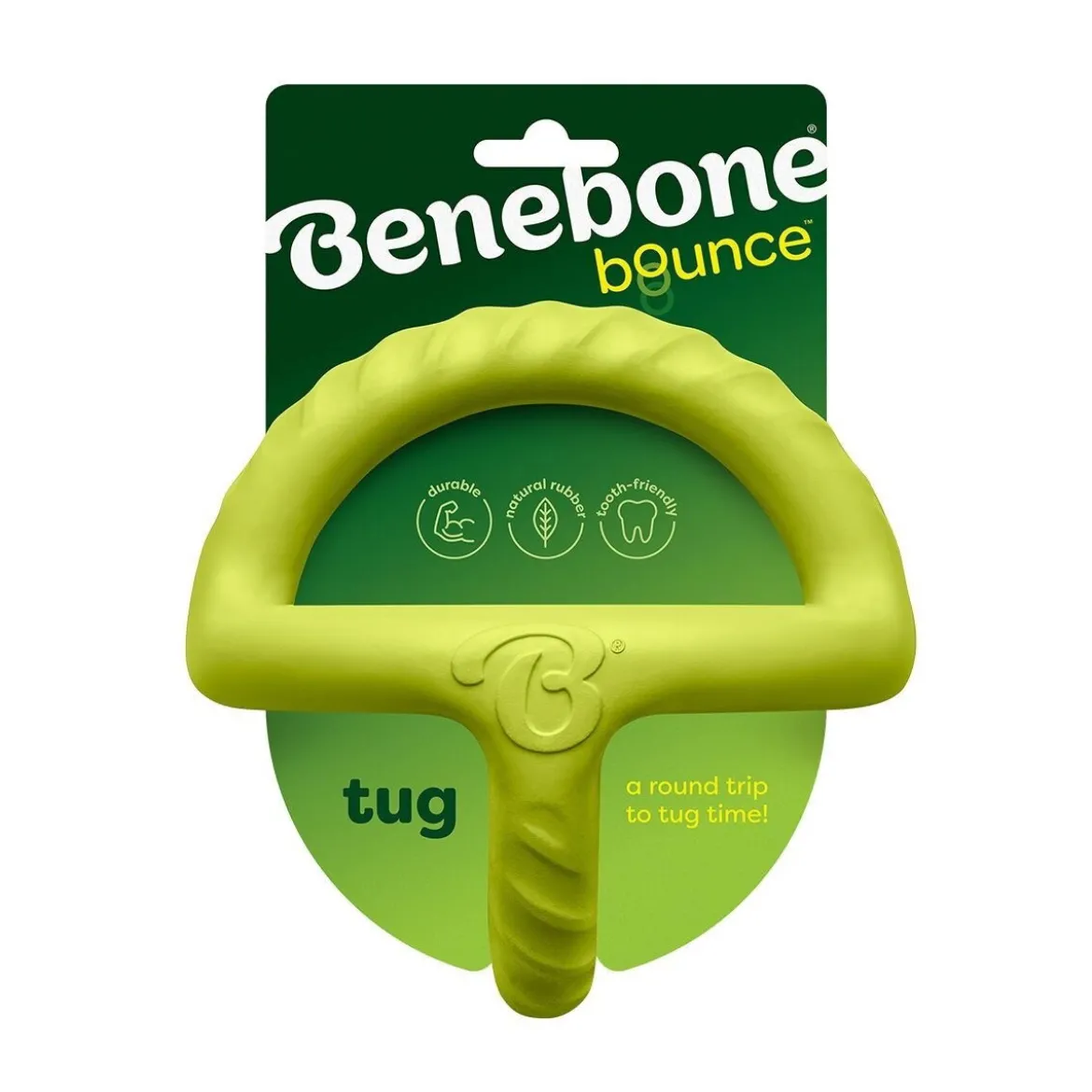Benebone Bounce Tug Dragleksak i Gummi