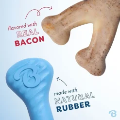 Benebone Gummiben & Wishbone Tuggleksaker till Valp 2-pack