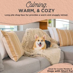 Best Friends By Sheri Mysig Hundfilt Beige