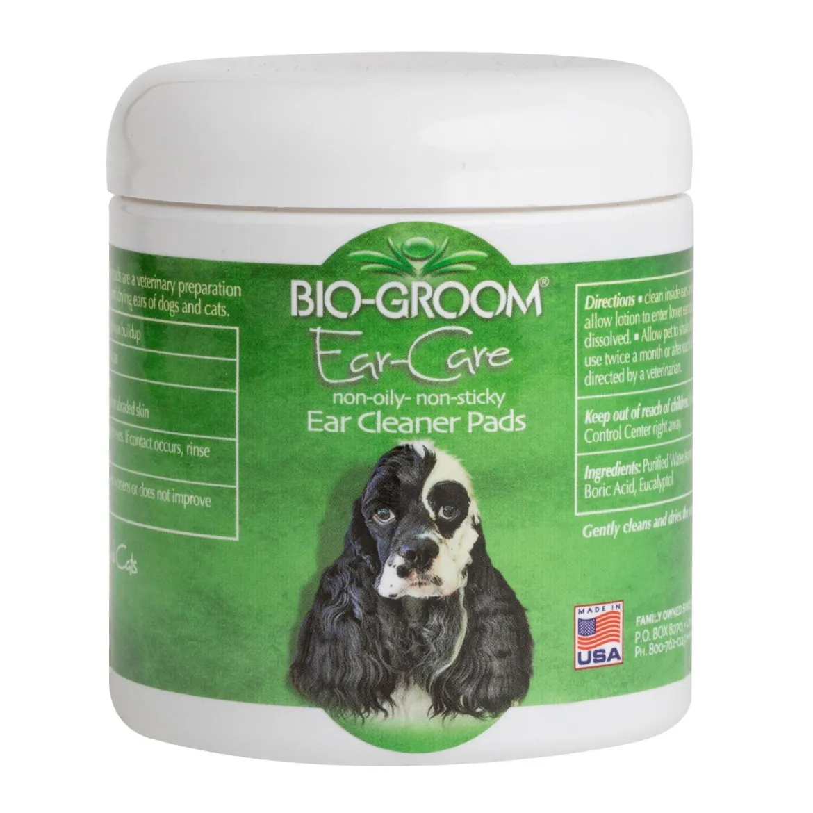 Bio-Groom Öronrengöringspads 25-pack