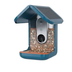 Birdbuddy Fågelmatare med Kamera Blå