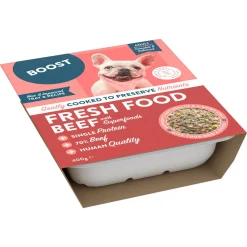 Boost Fresh Beef Färsklagat Hundfoder 400 g