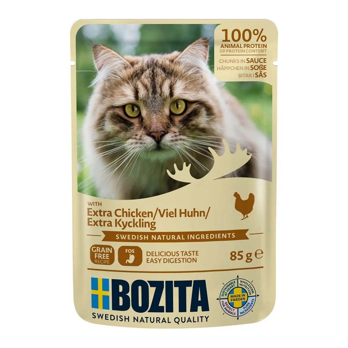 Bozita Bitar i Sås Extra Kyckling 85 g