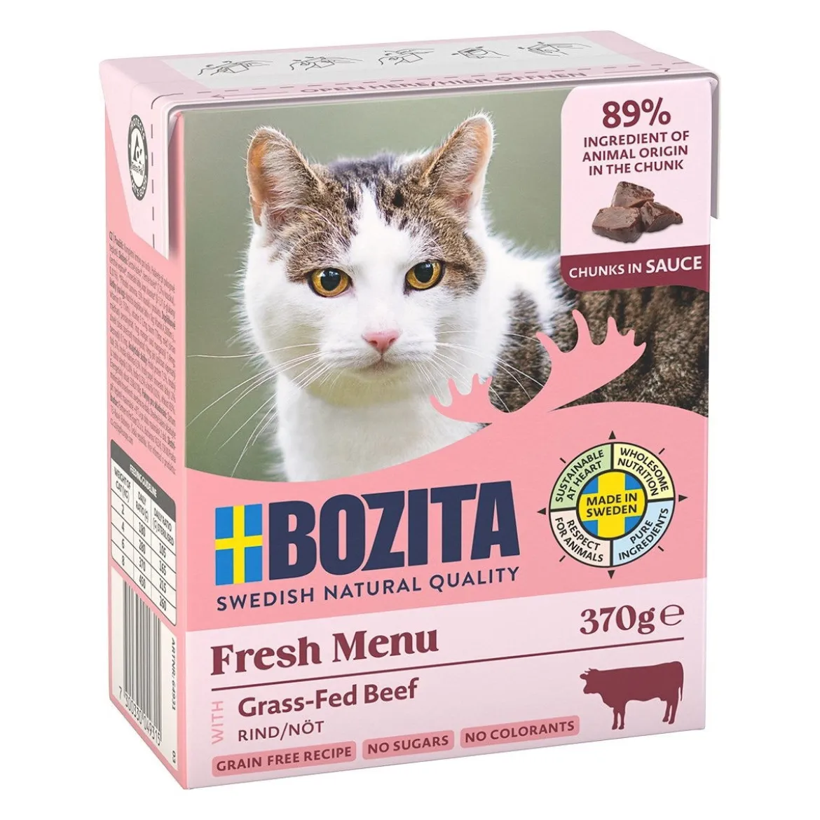 Bozita Bitar i Sås Nötkött 370 g