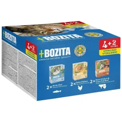 Bozita Cat Tetra Mixpack Sterilised 6x370 g