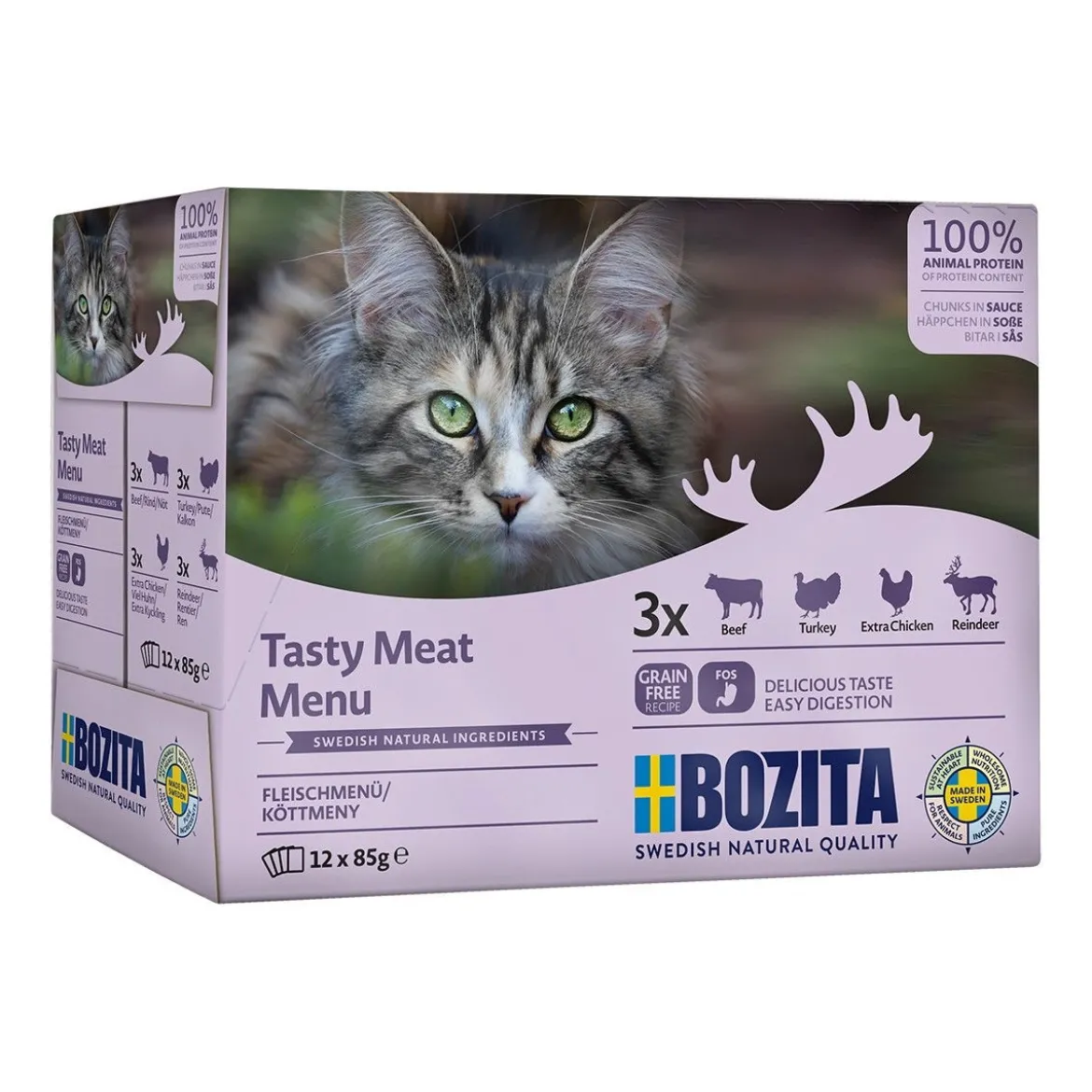 Bozita Multibox med Kött 12x85 g