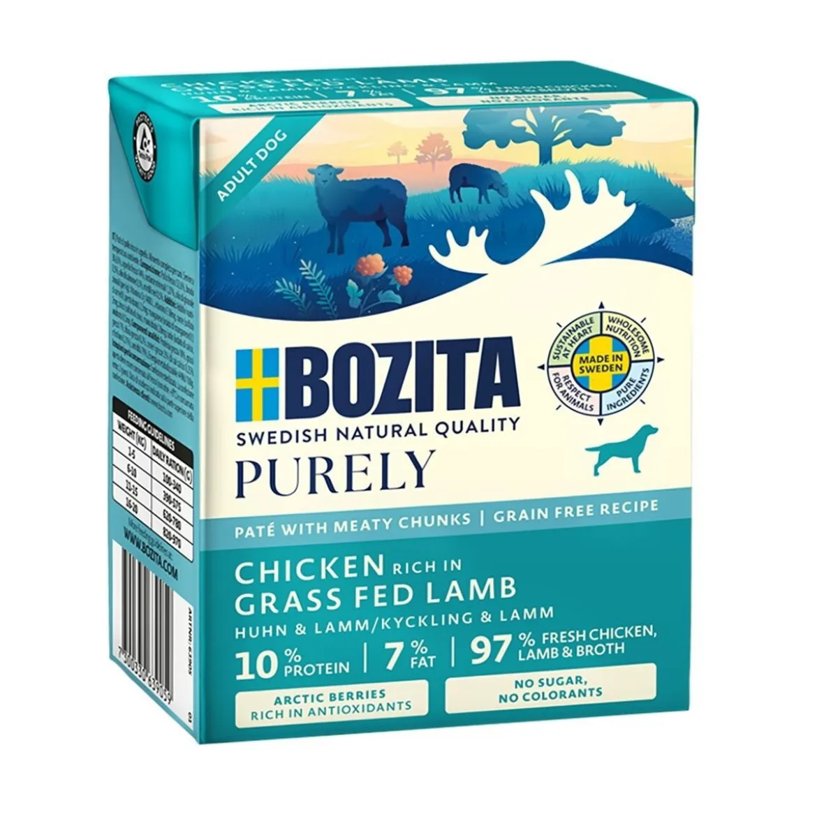 Bozita Purely Paté Lamb 370 g