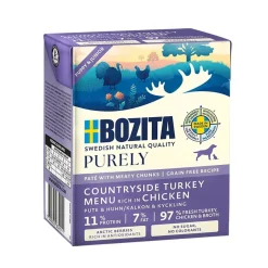 Bozita Purley Paté Puppy & Junior Turkey 370 g