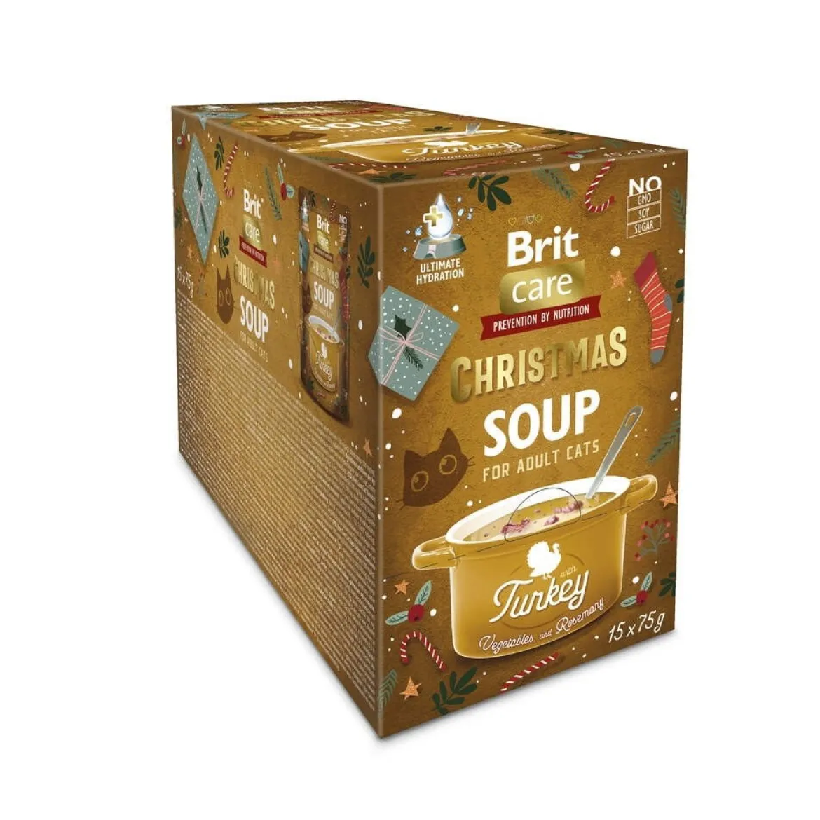 Brit Care Cat Adult Christmas Soup Turkey 75 g