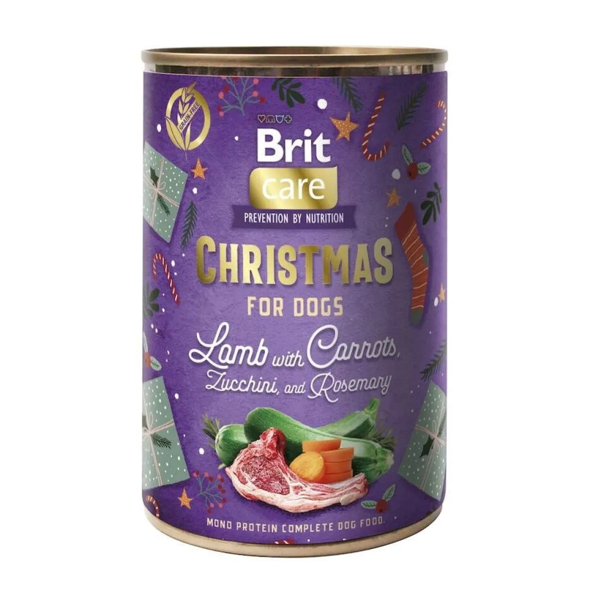 Brit Care Dog Adult Christmas Monoprotein Lamb 400 g