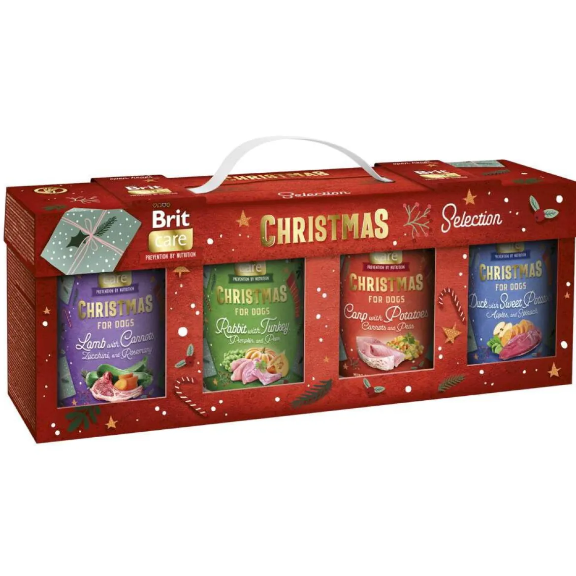 Brit Care Dog Adult Christmas Selection 4 x 400 g