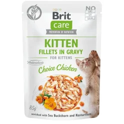 Brit Care Kitten Kyckling i Sås 85 g
