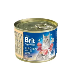 Brit Premium by Nature Cat Chicken with Beef 200 g