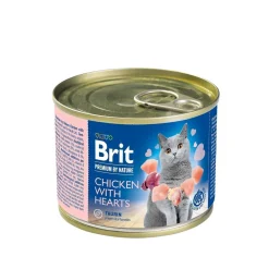 Brit Premium by Nature Cat Chicken with Heart 200 g