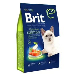 Brit Premium By Nature Cat Sterilized Salmon