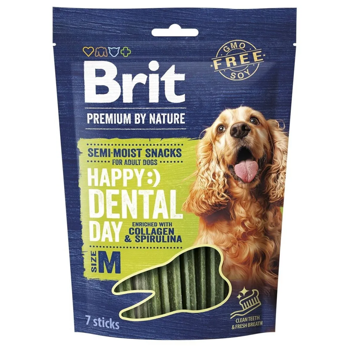 Brit Premium by Nature Dentaltugg 7-pack