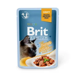 Brit Premium Pouches Fillets in Gravy with Tuna