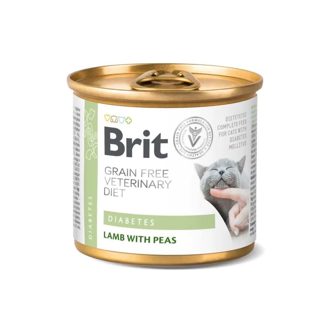 Brit Veterinary Diet Cat Diabetes Grain Free200 g