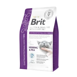 Brit Veterinary Diet Cat Gastrointestinal Grain Free High Fibre Veterinärfoder till Katt