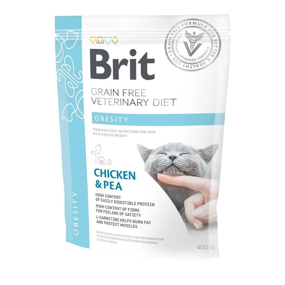 Brit Veterinary Diet CatObesity Grain Free