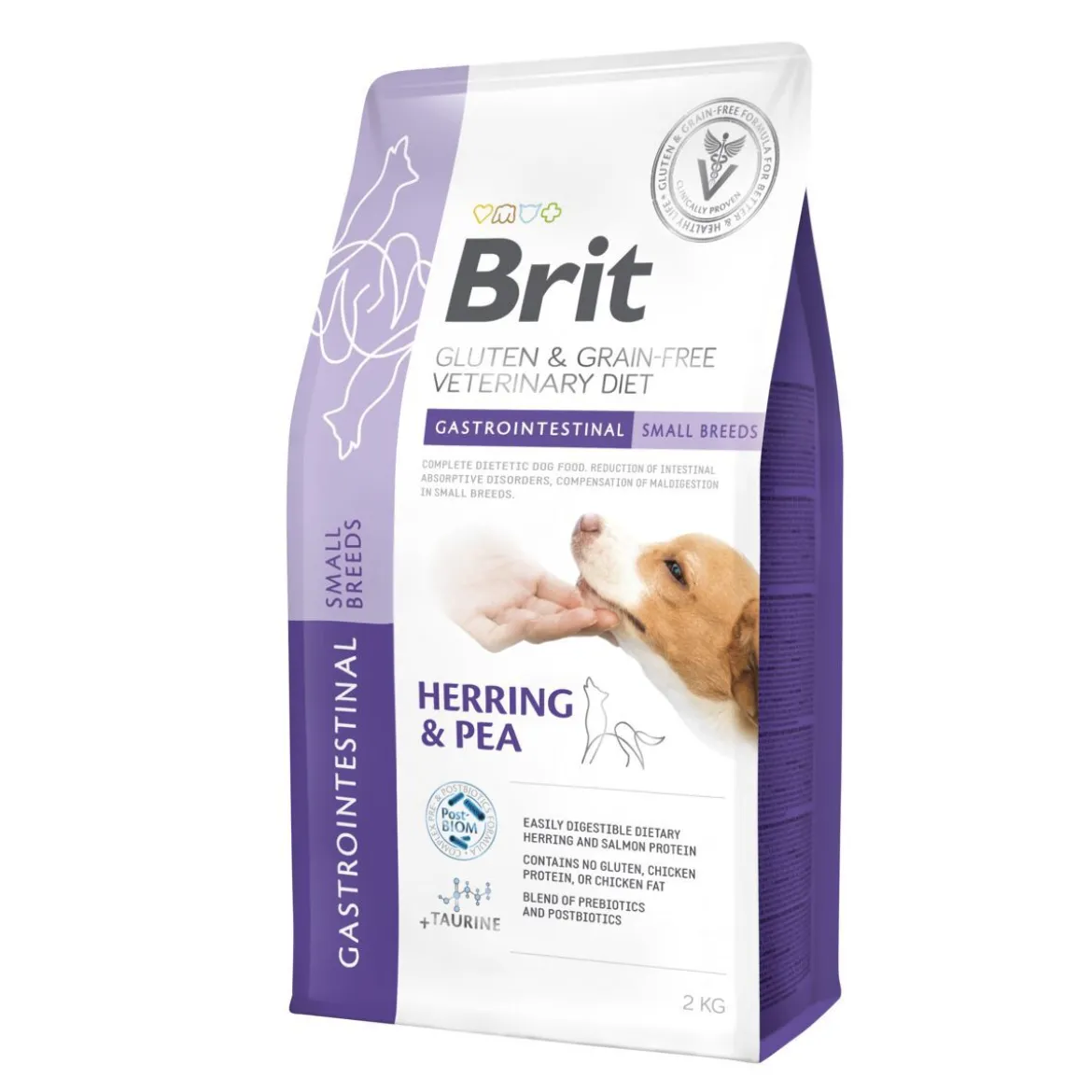 Brit Veterinary Diet Dog Gastrointestinal Grain Free Small Breeds Veterinärfoder till Hund