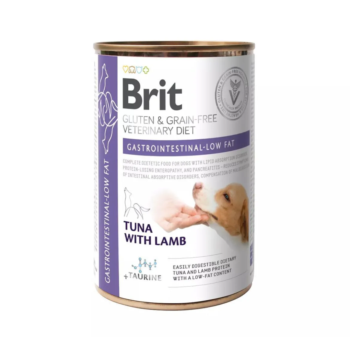 Brit Veterinary Diet Dog Grain Free Gastrointestinal Low Fat Tuna with Lamb 400 g