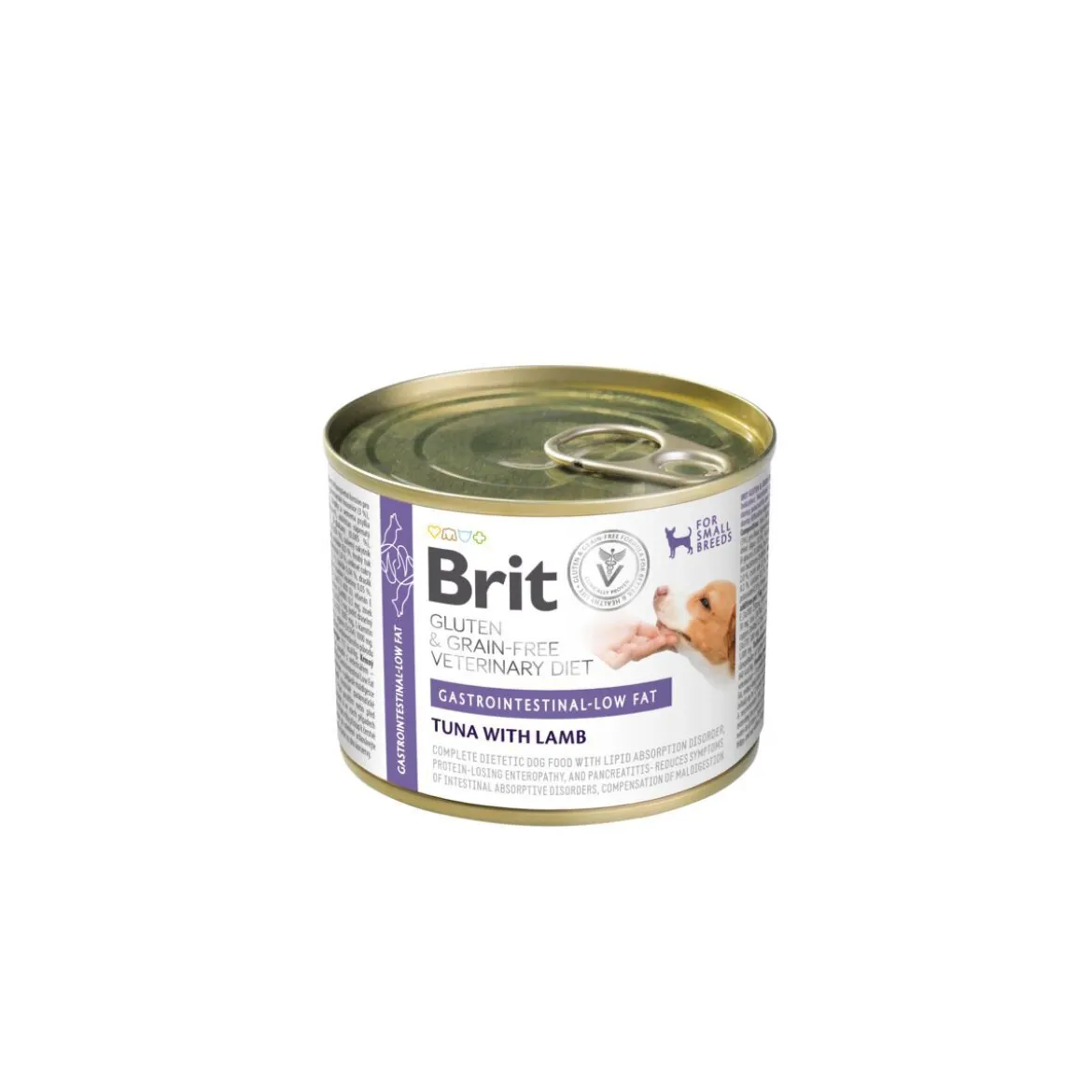 Brit Veterinary Diet Dog Grain Free Gastrointestinal Low Fat Tuna with Lamb 400 g