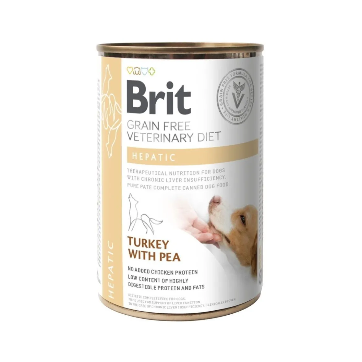 Brit Veterinary Diet Dog Hepatic Grain Free 400 g