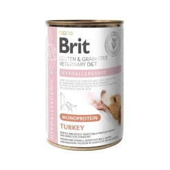 Brit Veterinary Diet Dog Hypoallergenic Monoprotein Turkey Veterinärfoder till Hund 400 g