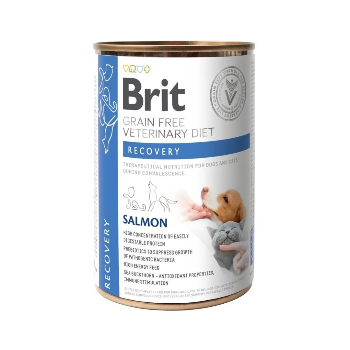 Brit Veterinary Diets Dog + Cat Recovery Grain Free 400 g