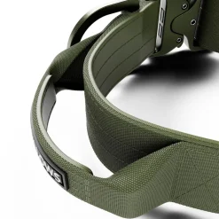 BullyBillows Combat Hundhalsband med Handtag Grön 5 cm