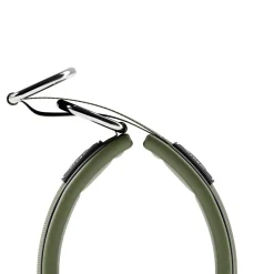 BullyBillows Hundhalsband Halvstryp Reflekterande Grön 5 cm