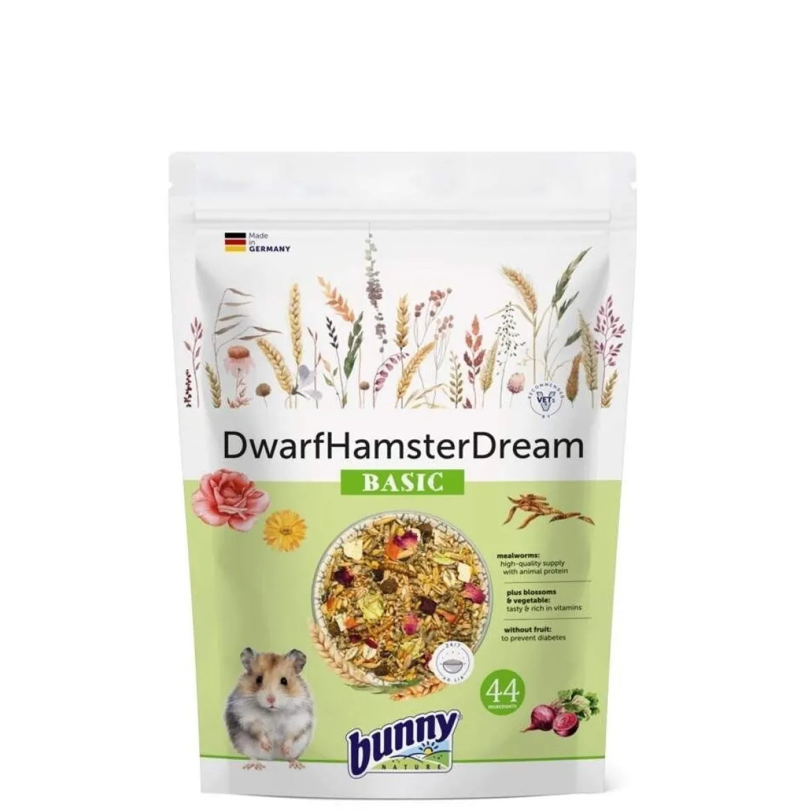 Bunny Nature Dvärghamster Dream Basic 600 g