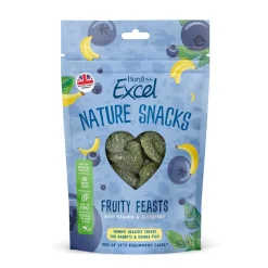 Burgess Excel Natures Snack Fruit Feasts Godis till Kanin & Marsvin 60 g
