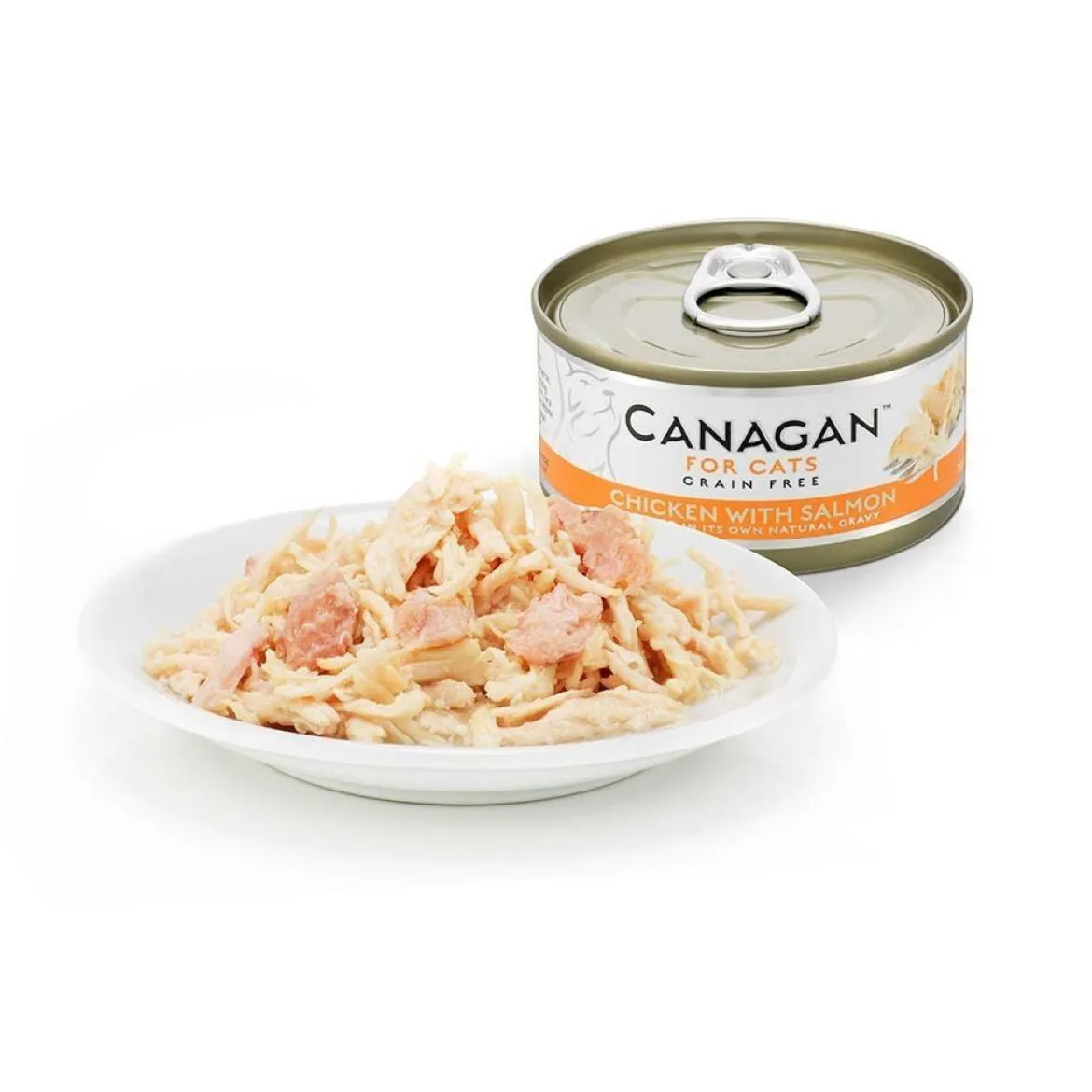 Canagan Cat Kyckling Med Lax 75 g