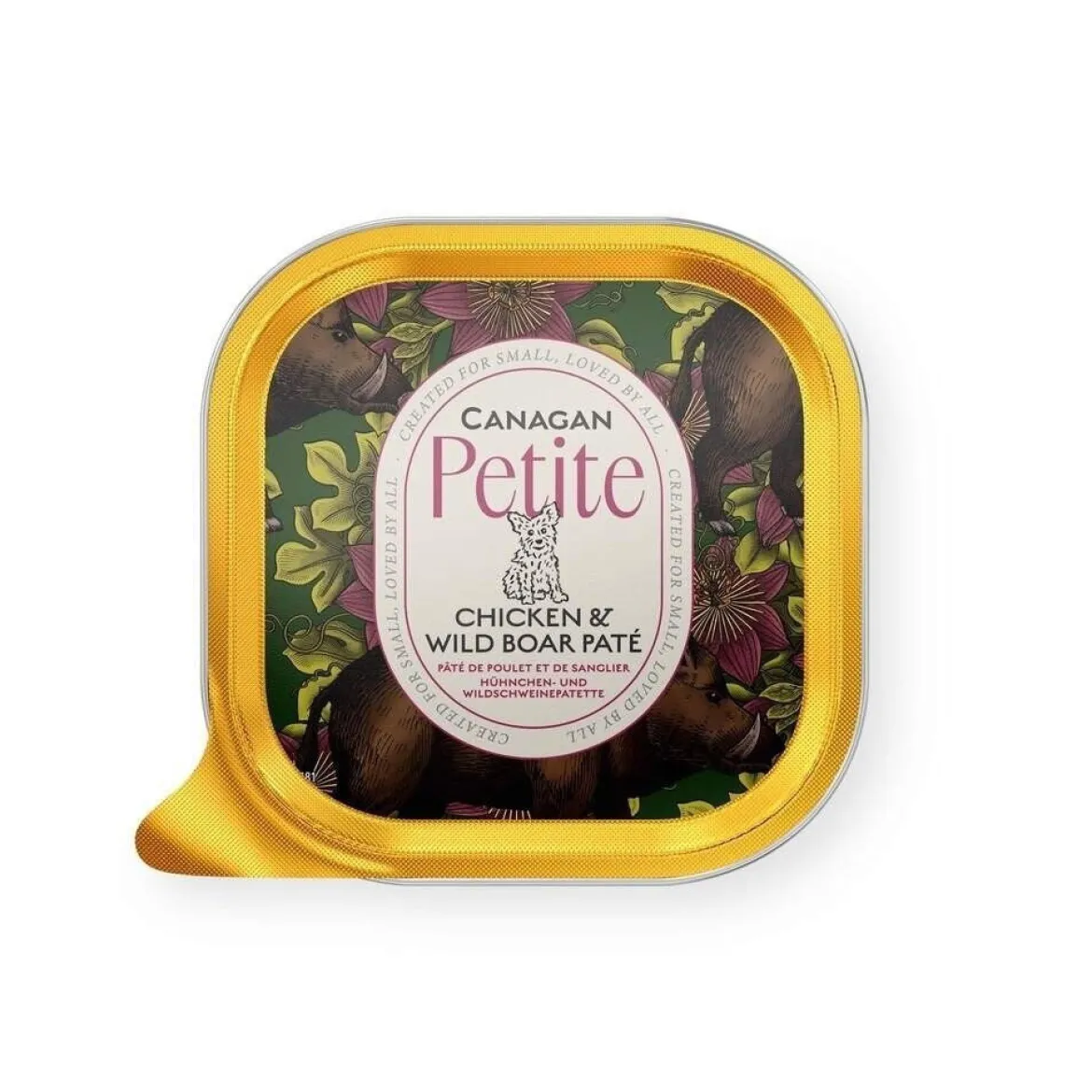 Canagan Petite Chicken with Wild Boar Pate Våtfoder till Hund 100 g