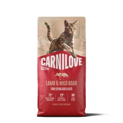 Carnilove Cat Active Sterilised Lamb & Wild Boar Torrfoder till Katt