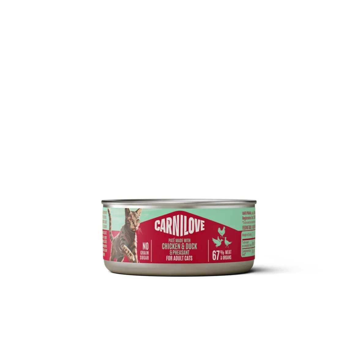 Carnilove Cat Adult Chicken, Duck & Pheasant Paté Våtfoder til Katt 100 g