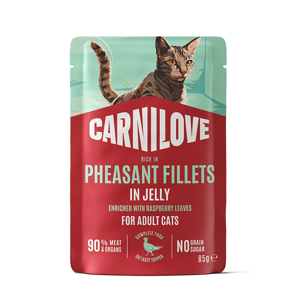 Carnilove Cat Adult Pheasant with Raspberry Leaves Våtfoder till Katt 85 g